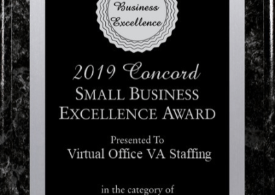 2019 Virtual Assistant Award